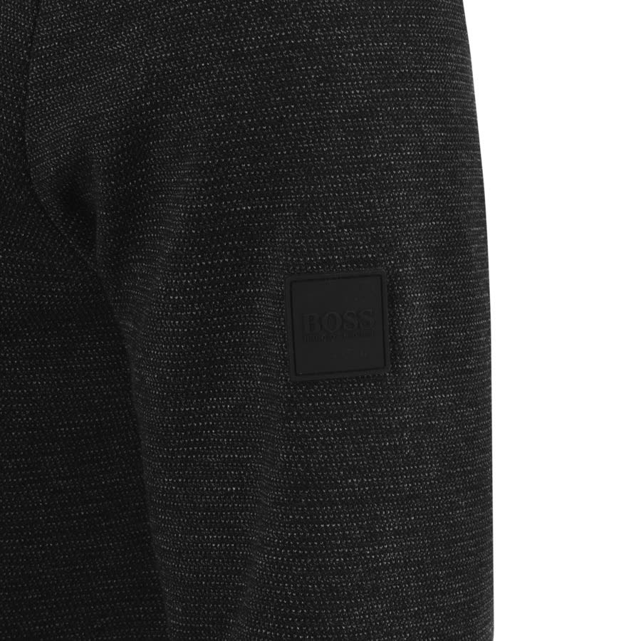 Alternative Image for ProductBOSS Sidney Half Zip Sweatshirt Black3